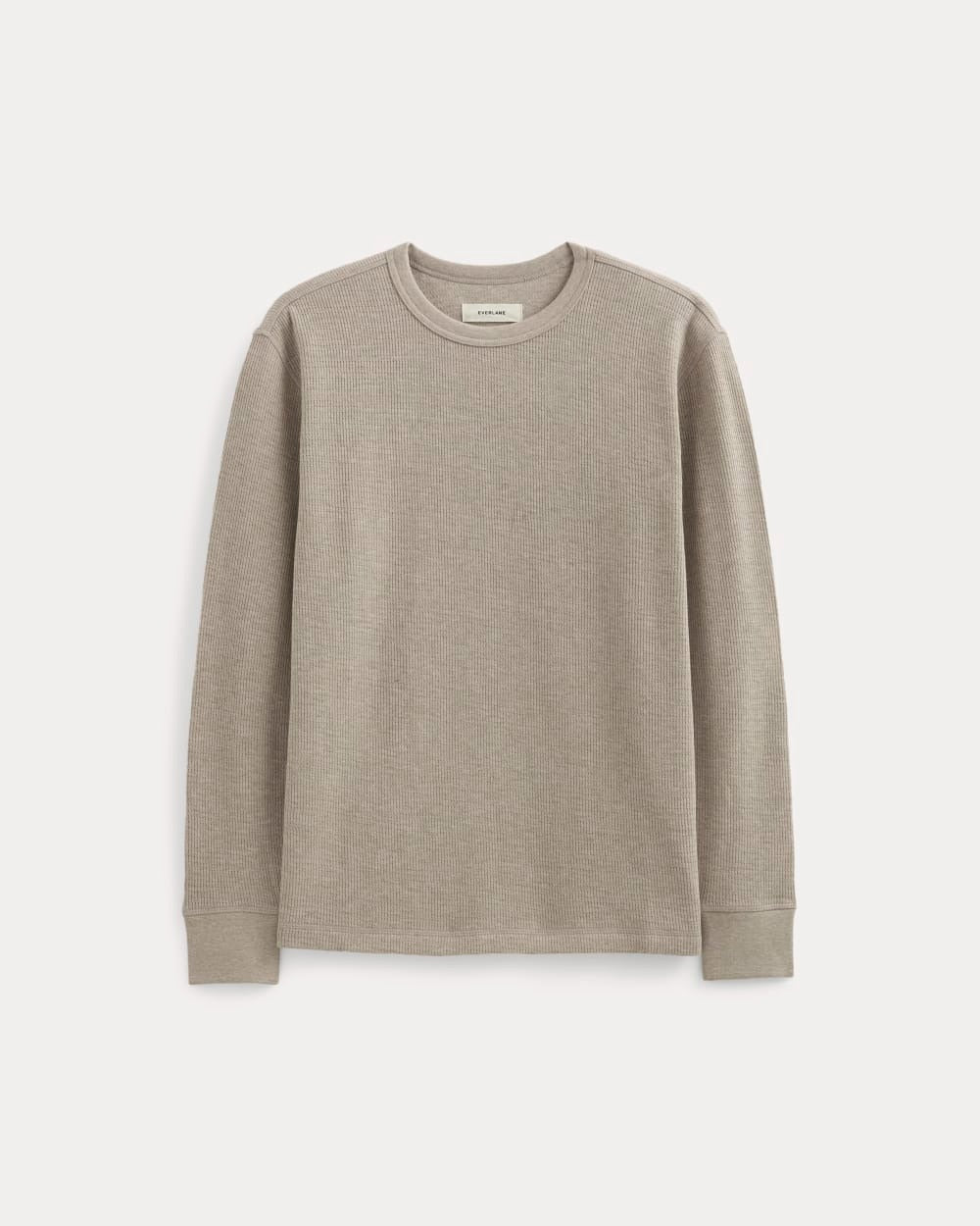 Thermal Crew in Cozy Waffle | Heathered Oatmeal
