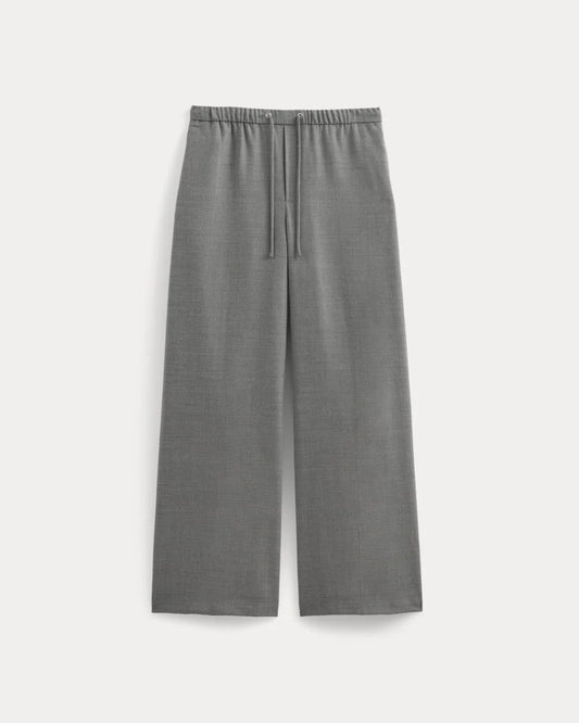 Pull-On Trouser in Tailor Twill | Heather Graphite