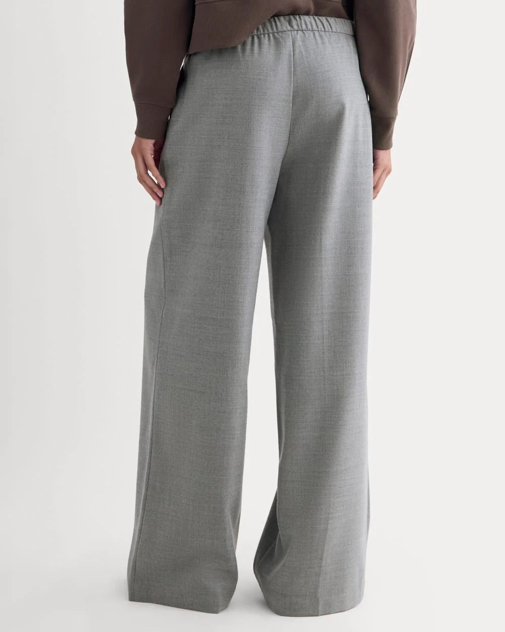 Pull-On Trouser in Tailor Twill | Heather Graphite