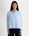 The Boxy Oxford | Light Blue