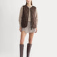 ReNew Quilted Vest | Coffee Bean